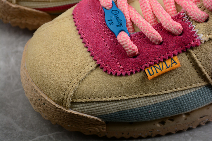 union x nike cortez tan pink dr1413-200