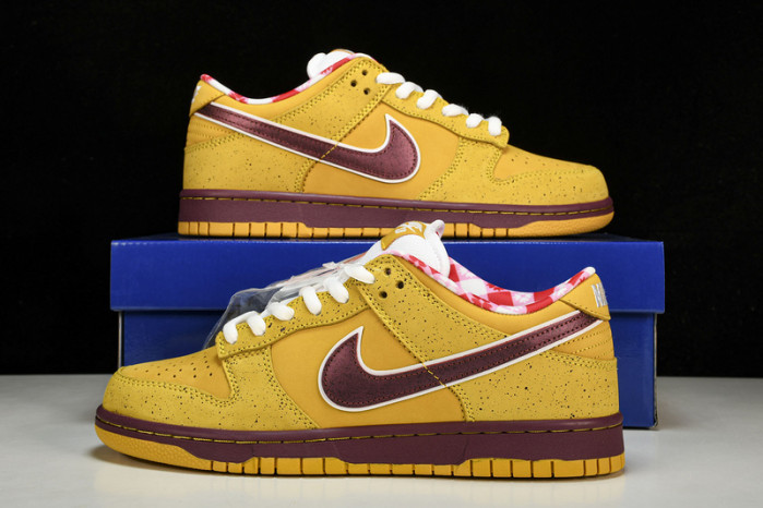 nike sb dunk low yellow lobster 313170-137566