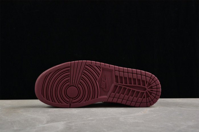 air jordan 1 mid wmns “bordeaux” fq7818-101