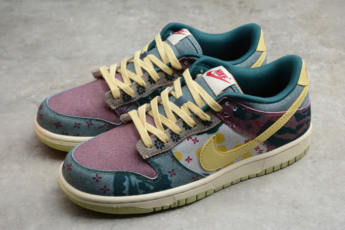 nike dunk low community garden cz9747-900