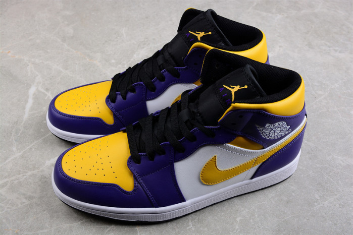 air jordan 1 mid lakers dq8426-517