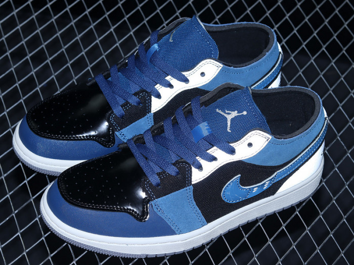 air jordan 1 low se craft obsidian french blue ashen slate white dr8867-400