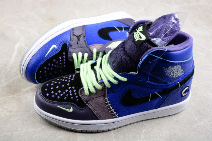 zion williamson x air jordan 1 high "voodoo" dz5485-420