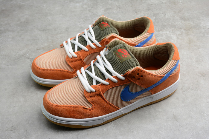nike sb dunk low corduroy dusty peach bq6817-201