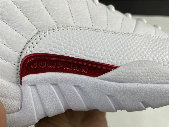 air jordan 12 twist white university red ct8013-106