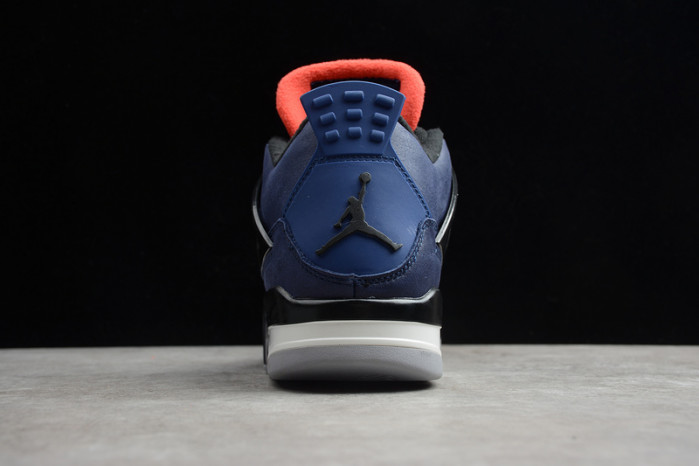 air jordan 4 wntr loyal blue habanero red black cq9597-401