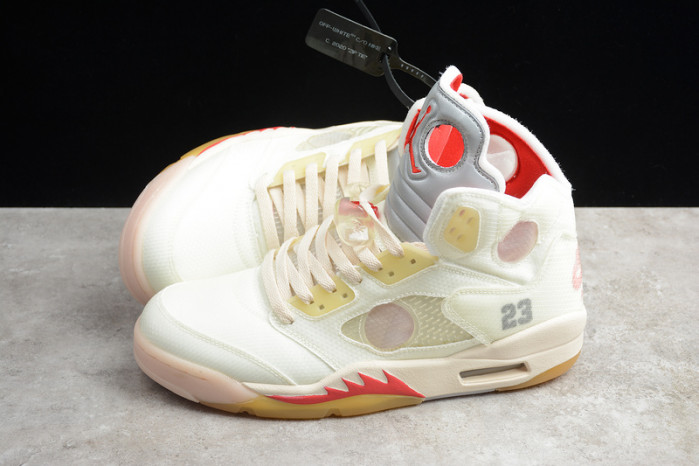 air​ jordan 5 x​off white aj5 ow 3m ct8480-0020