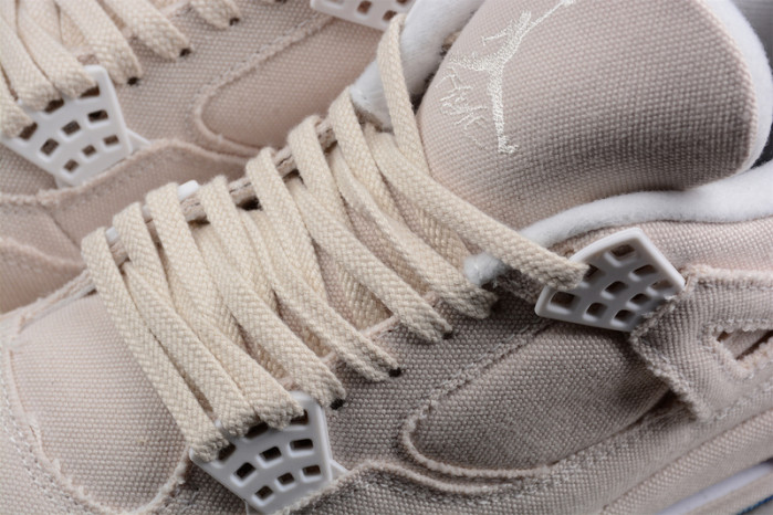 air jordan 4 retro blank canvas (w) dq4909-100