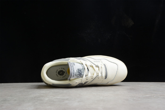 new balance 550 aime leon dore white grey bb550ale