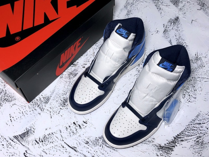 air jordan 1 retro high og | unc - obsidian university blue 555088-140