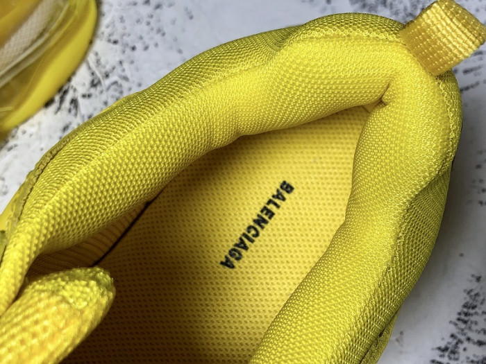 blcg sneaker triple.s.gomma yellow air cushion 541624 w09oh 1298