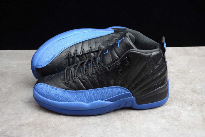 jordan 12 retro black game royal 130690-014