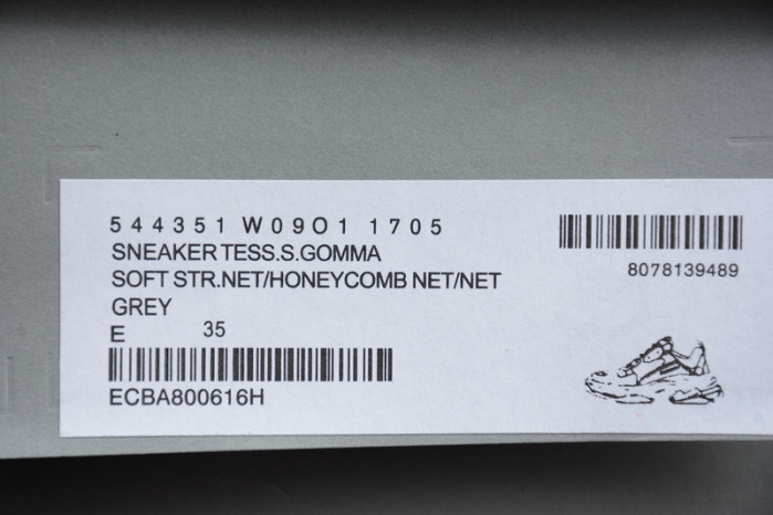 blcg triple s clear sole grey-white 544351 w09o1 1705