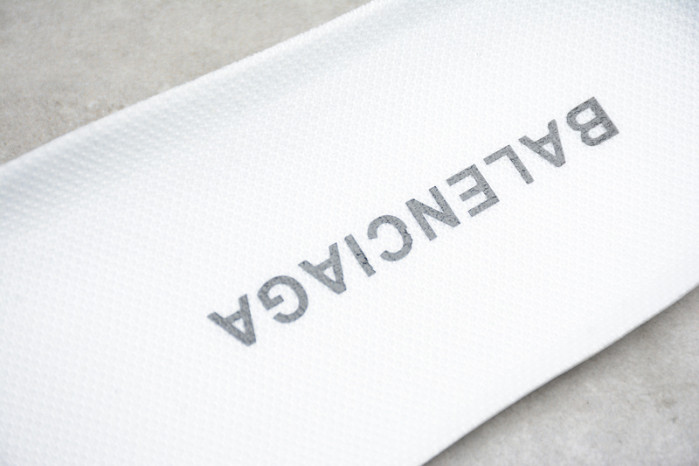 blcg sneaker triple.s.gomma blanc poudre jaune