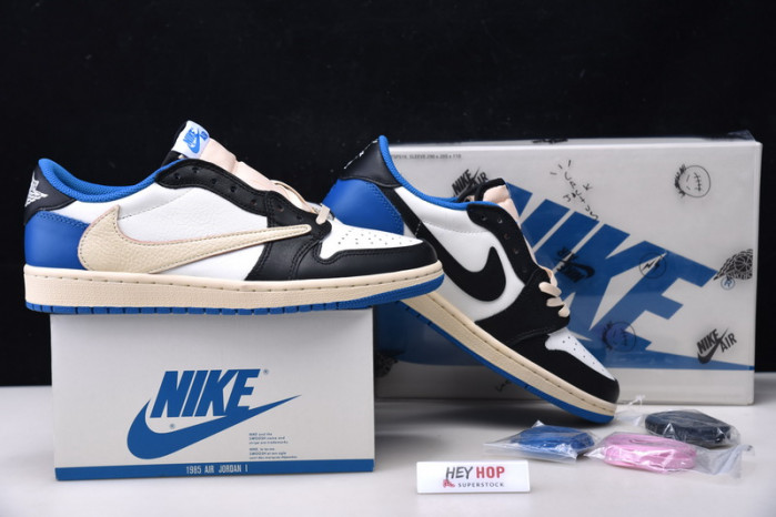 travis scott fragment air jordan 1 low dm7866-140