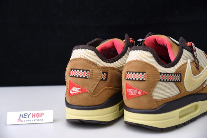 travis scott x nike air max 1 “wheat” do9392-701