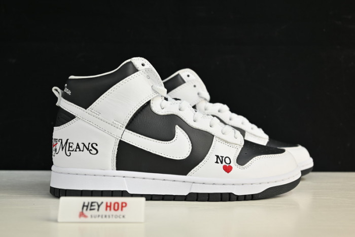 nike sb dunk high S*p*e by any means black dn3741-002