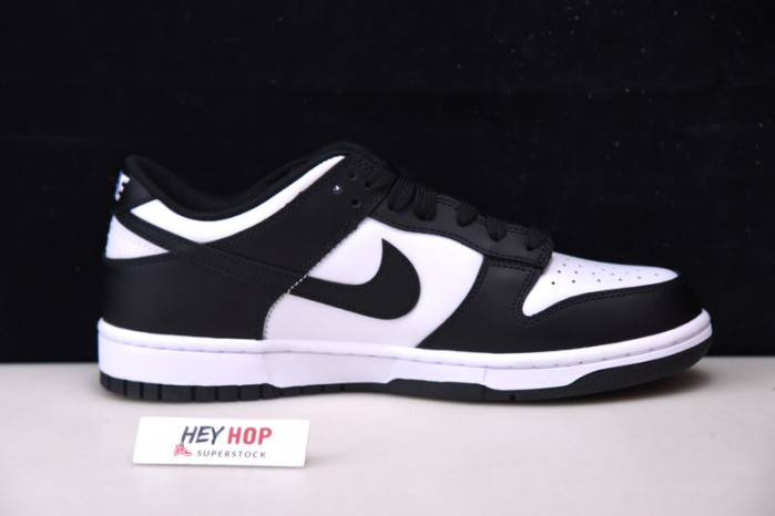 nike dunk low retro white black (2021) dd1391-100