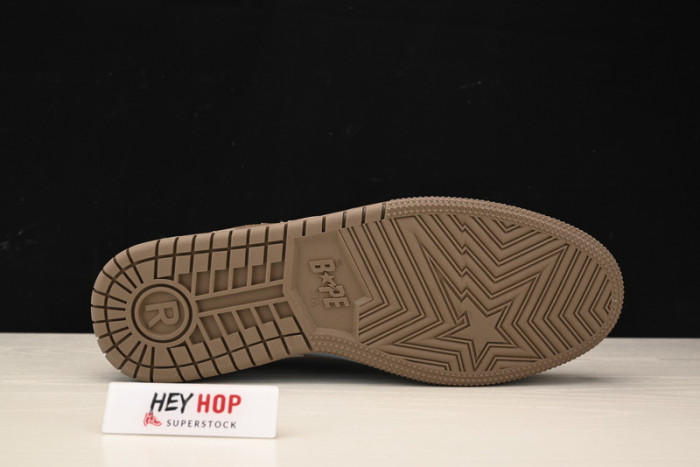 a bathing ape court sta beige hp33-117