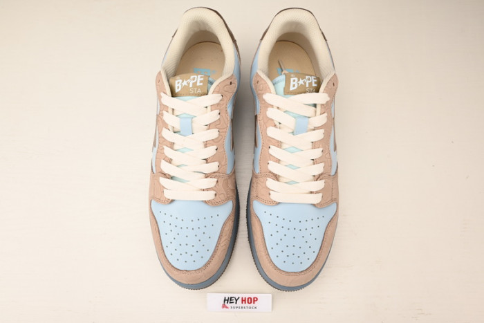 a bathing ape court sta beige hp33-117