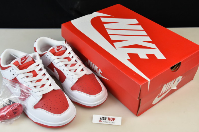 nike dunk low championship red (2021) dd1391-600