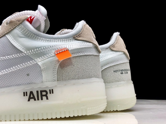 nike air force 1 low off white mens ao4606-100