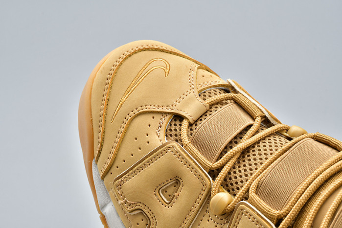 nike air more uptempo prm “wheat” brown aa4060-200