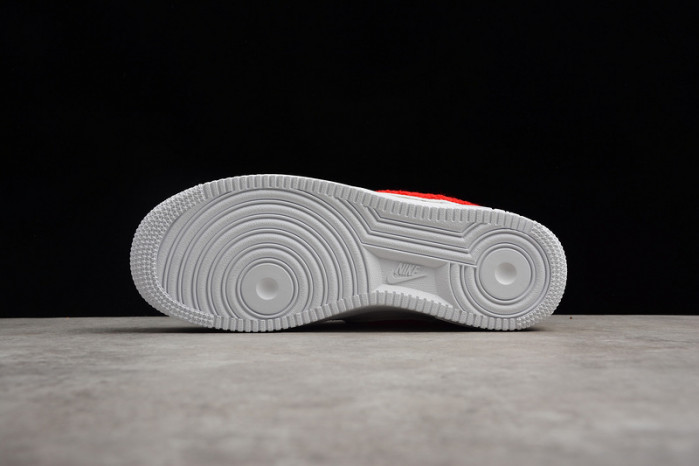 nike air force 1 low lv8 3d chenille swh white red blue 823511-106