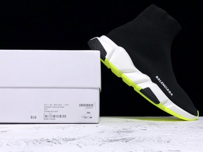blcg speed trainer black white neon 2019 (w) 551185-w05g0-1000