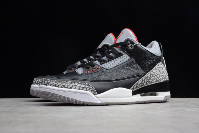 air jordan 3 retro black cement (2018) 854262-001