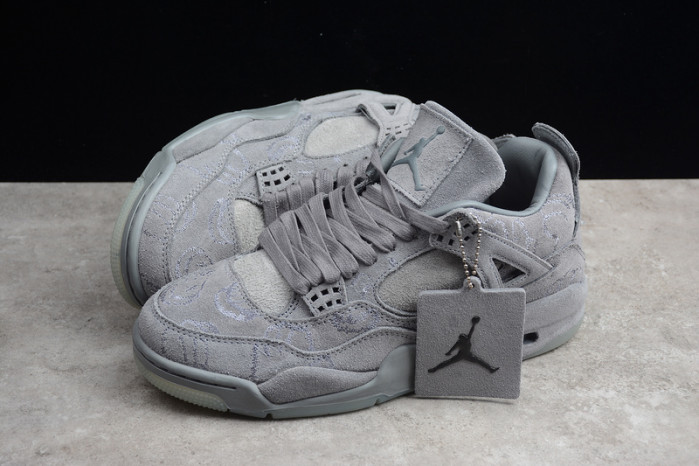 kaws x air jordan 4“ cool grey”930155-003